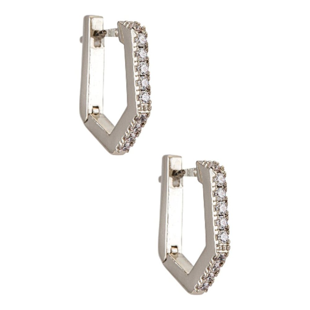 LUV AJ Pave Rosa Huggies